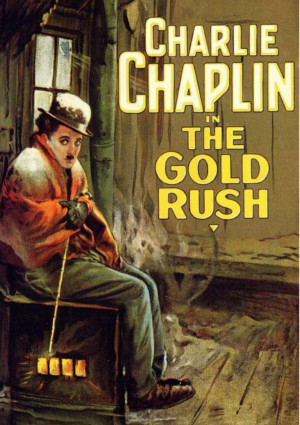 Charles Chaplin in The Gold Rush