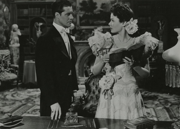 Gene Tierney and Don Ameche in Heaven Can Wait (1943)