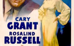 Cary Grant and Rosalind Russell in His Girl Friday (1940)