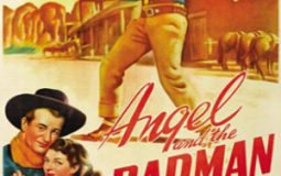 John Wayne and Gail Russell in Angel and the Badman (1947)