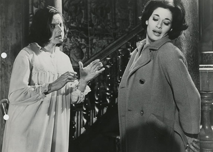 Carole Gray and Mary Manson in Curse of the Fly (1965)