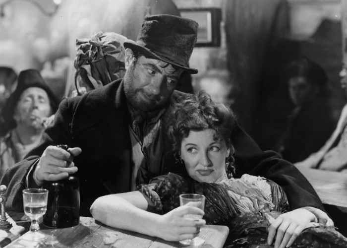 Robert Newton and Kay Walsh in Oliver Twist (1948)