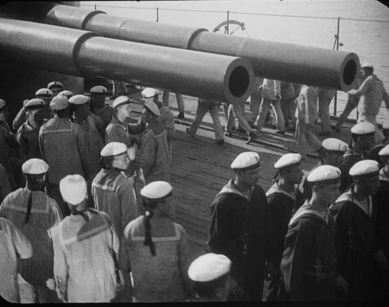 Battleship Potemkin movie scene