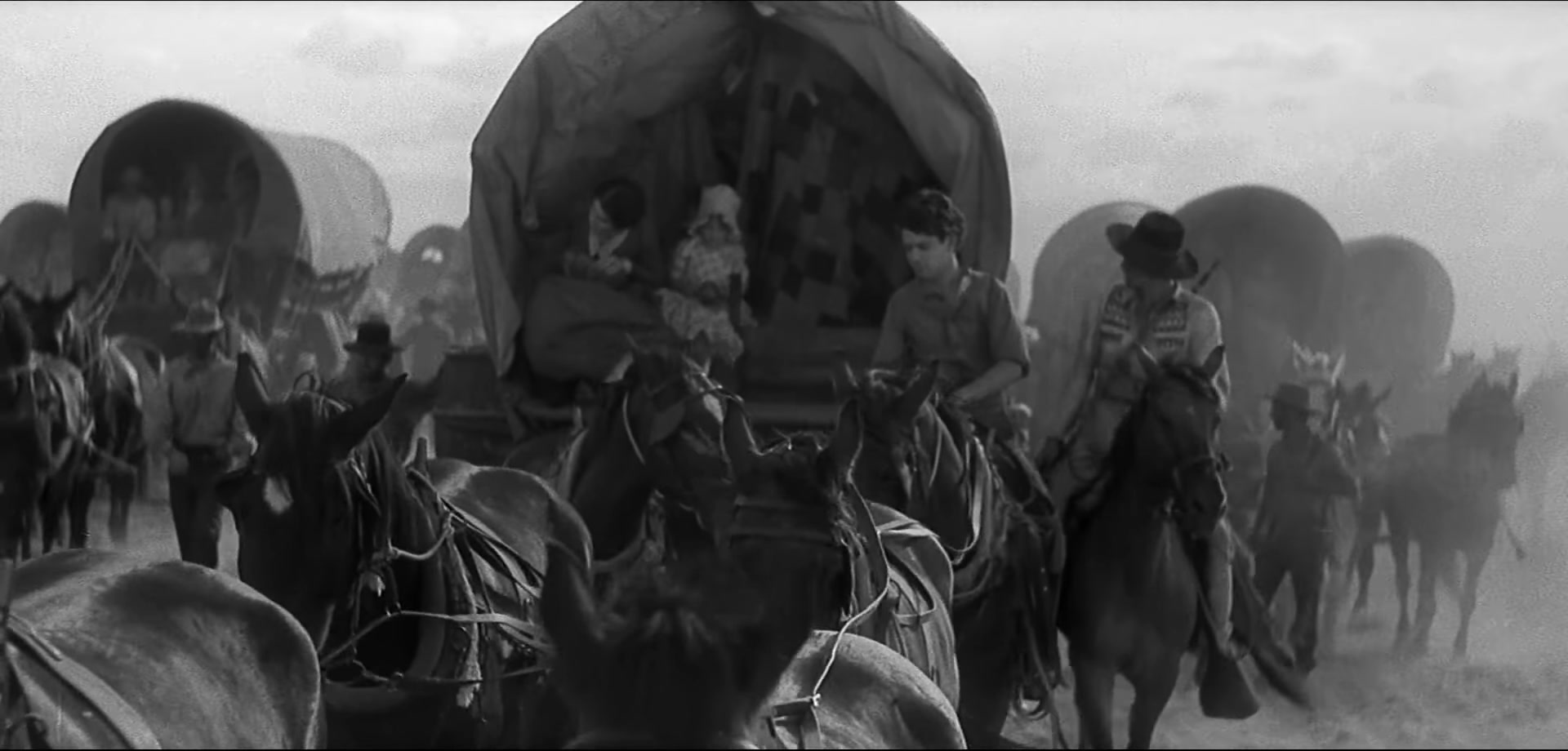 The Big Trail movie scene